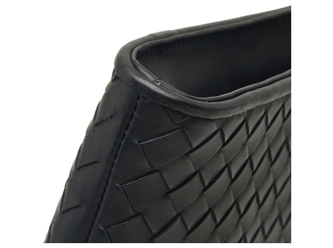 Borsa a pochette Intrecciato Bottega Veneta Nero - vista 5