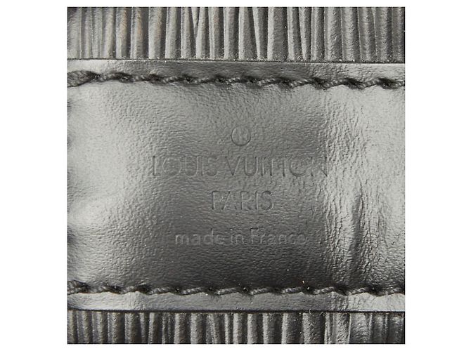 Louis Vuitton Epi Sac Depaule PM Shoulder Bag Nero - vista 12