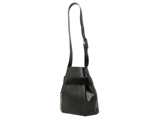 Louis Vuitton Epi Sac Depaule PM Shoulder Bag Nero - vista 2