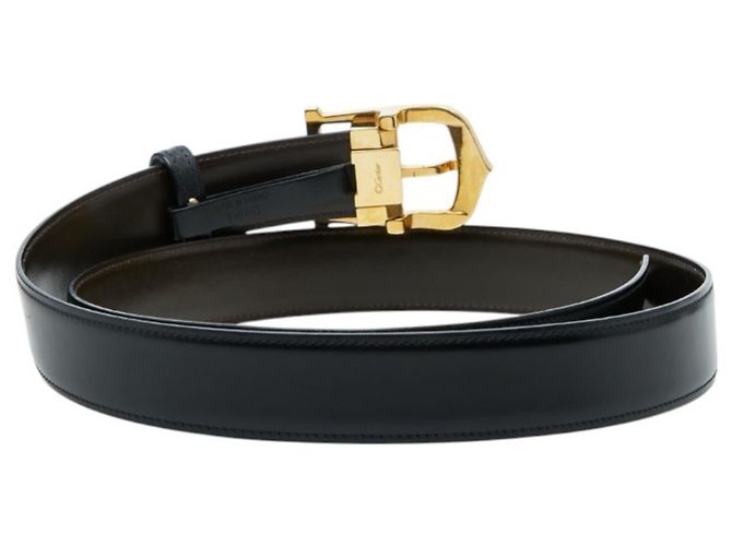 Cartier C Allongée Wendelgürtel Braun Schwarz - Ansicht 3
