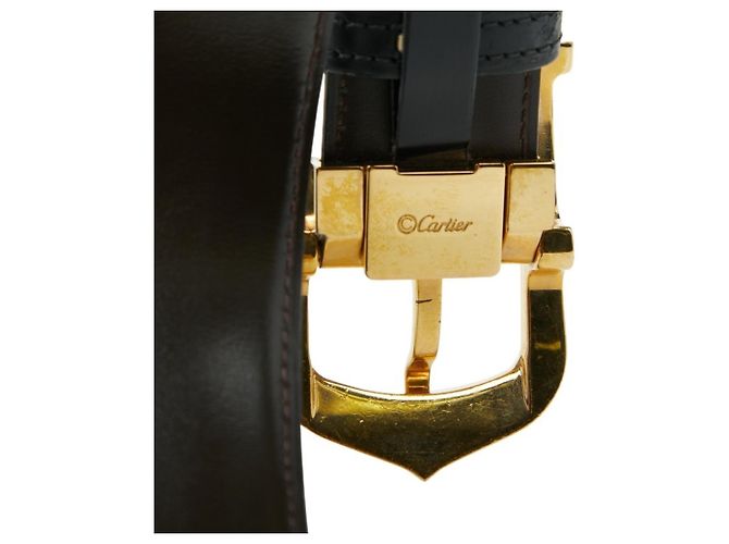 Cartier C Allongée Wendelgürtel Braun Schwarz - Ansicht 6