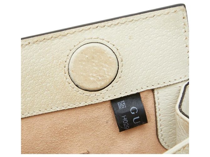 Borsa a tracolla Gucci Ophidia Sherry Line GG Logo Chain Crudo - vista 7