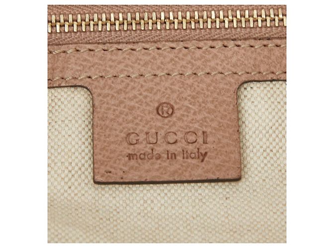 Borsa a mano e a tracolla Gucci GG Canvas Rosa Beige - vista 10