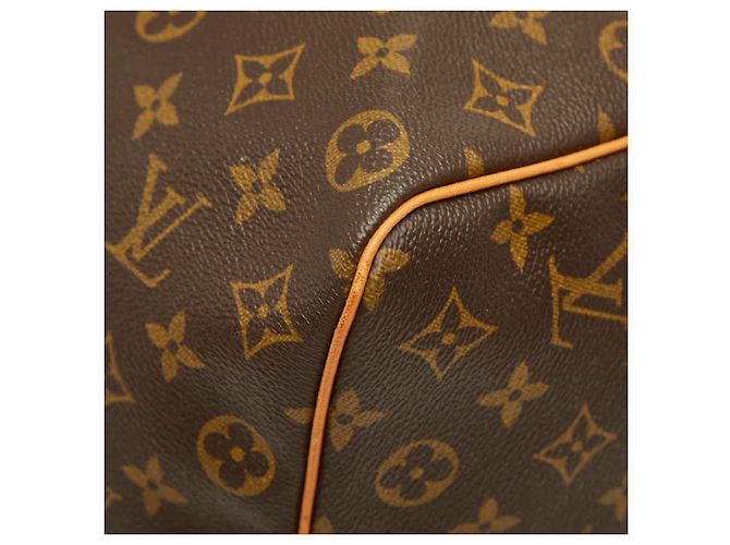 Borsa Boston Louis Vuitton Monogram Keepall 50 Marrone - vista 4