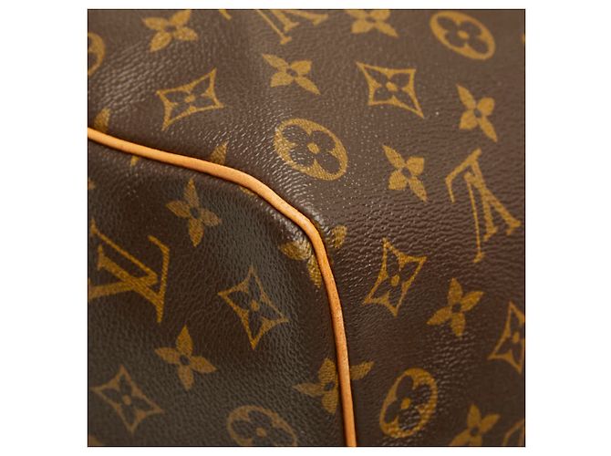 Borsa Boston Louis Vuitton Monogram Keepall 50 Marrone - vista 7