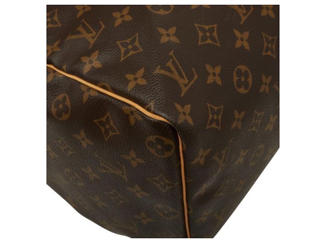 Borsa Boston Louis Vuitton Monogram Keepall 45 Marrone - vista 5