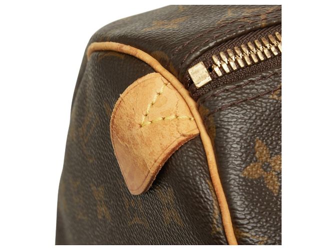 Borsa Boston Louis Vuitton Monogram Keepall 45 Marrone - vista 8