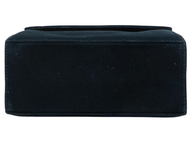 Sac à main Salvatore Ferragamo Vara Doré Bleu Marine - vue 3