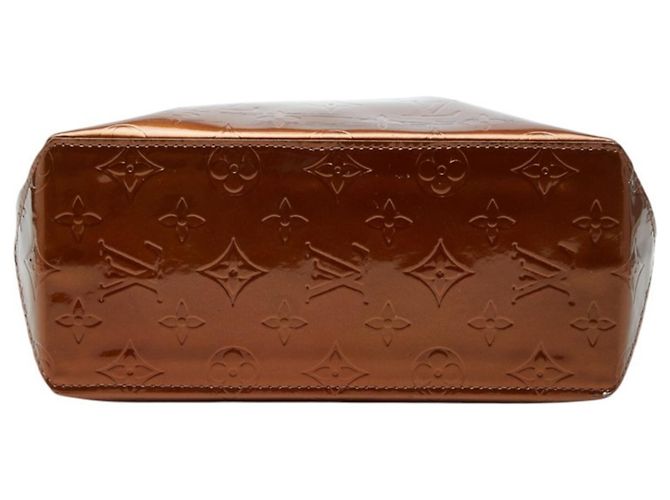 Bolsa Louis Vuitton Monogram Vernis Lead PM Marrom Bronze - vista 3