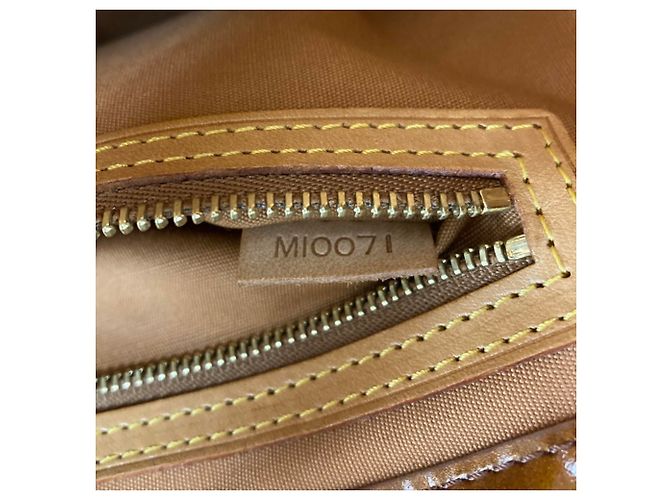 Bolsa Louis Vuitton Monogram Vernis Lead PM Marrom Bronze - vista 9
