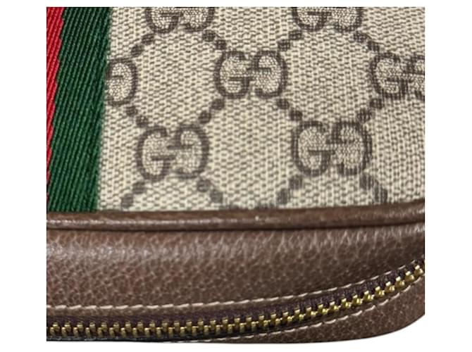 Borsa Mini Gucci Ophidia Marrone Beige - vista 14