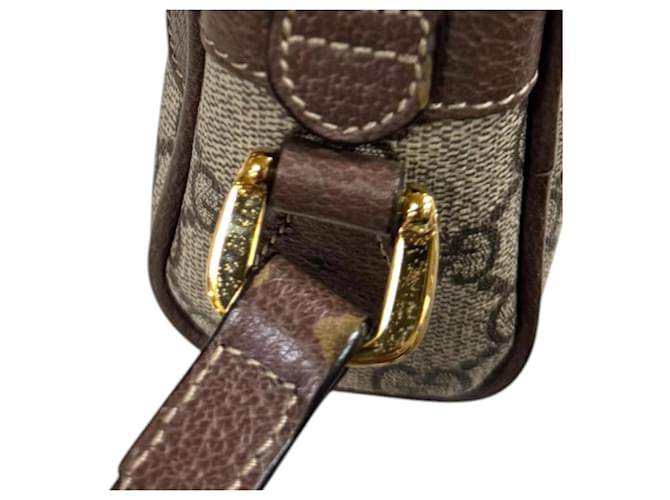 Borsa Mini Gucci Ophidia Marrone Beige - vista 15