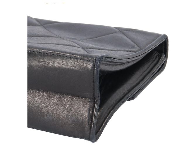 Bolsa de Ombro Chanel Matelassé Preto - vista 13
