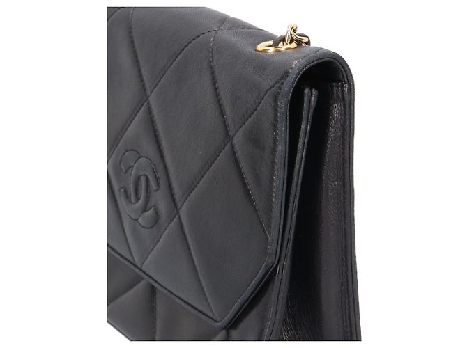 Bolsa de Ombro Chanel Matelassé Preto - vista 15