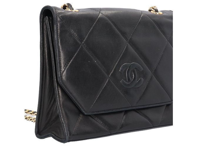Bolsa de Ombro Chanel Matelassé Preto - vista 16