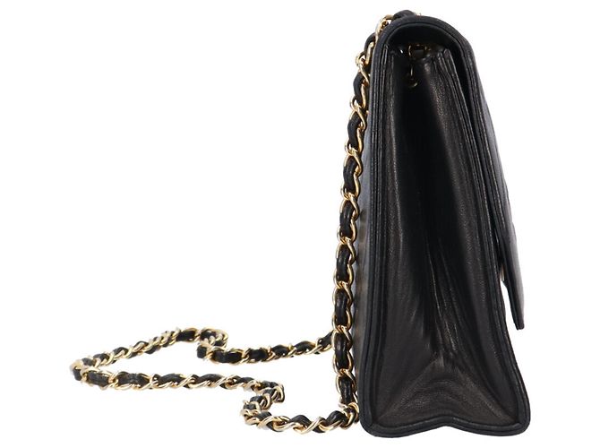 Bolsa de Ombro Chanel Matelassé Preto - vista 4