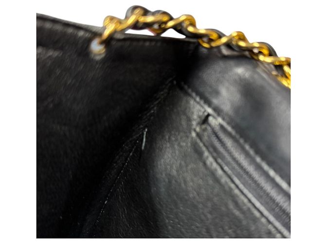 Bolsa de Ombro Chanel Matelassé Preto - vista 9