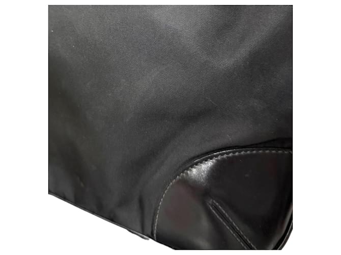 Borsa a tracolla Prada in nylon nero - vista 12