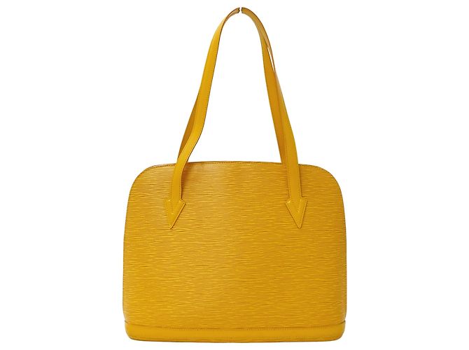 Bolso Louis Vuitton de piel Epi Amarillo - vista 2