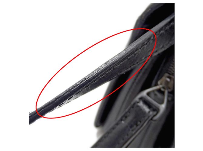Borsa a mano Balenciaga in pelle nera Nero - vista 13