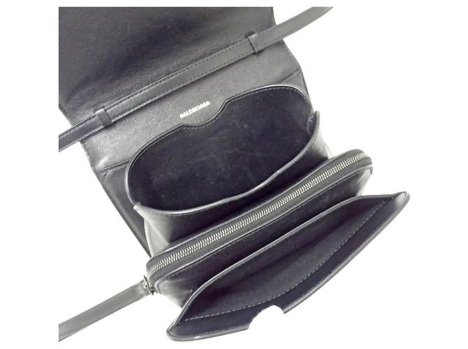 Borsa a mano Balenciaga in pelle nera Nero - vista 5