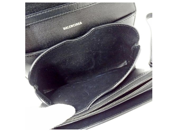 Borsa a mano Balenciaga in pelle nera Nero - vista 7