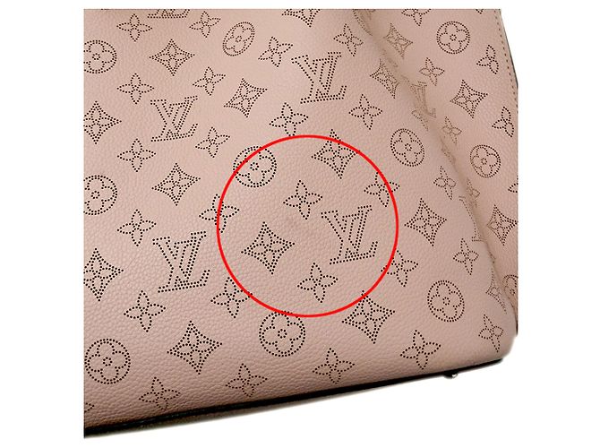 Borsa a mano da donna Louis Vuitton Monogram Mahina Rosa Monogramma - vista 10