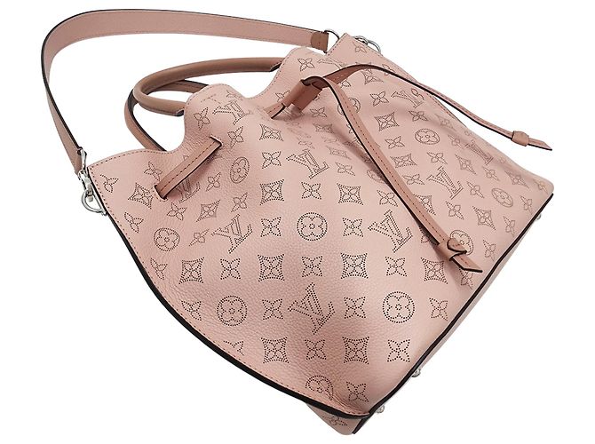 Borsa a mano da donna Louis Vuitton Monogram Mahina Rosa Monogramma - vista 4