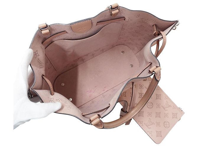 Borsa a mano da donna Louis Vuitton Monogram Mahina Rosa Monogramma - vista 5