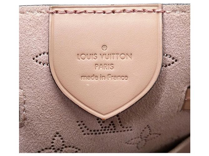 Borsa a mano da donna Louis Vuitton Monogram Mahina Rosa Monogramma - vista 6
