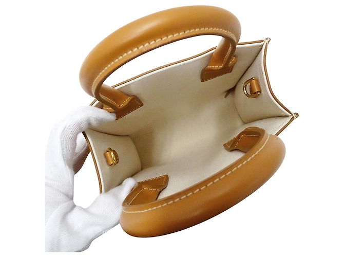 Cabas Céline Borsa a mano Celine in tela - vista 5