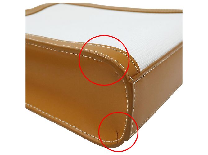 Cabas Céline Borsa a mano Celine in tela - vista 8