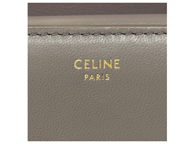 Triomphe Céline Celine Bi-fold Ledergeldbörse Braun - Ansicht 8