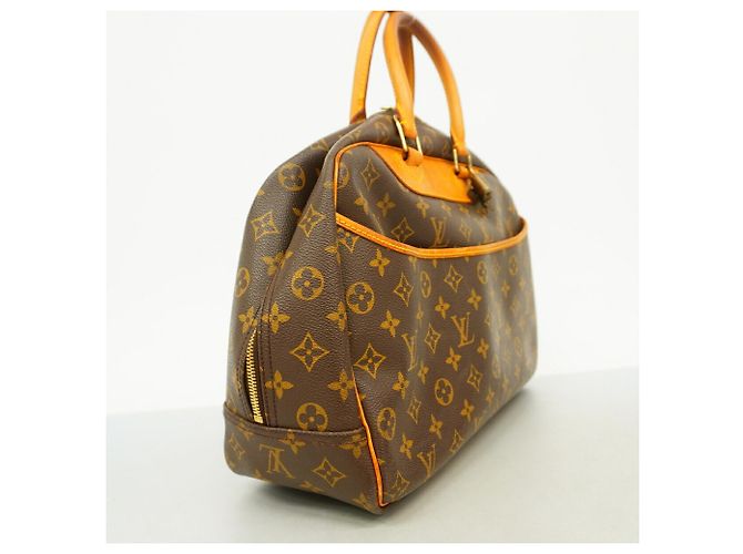 Borsa Louis Vuitton Monogram Deauville Marrone - vista 2