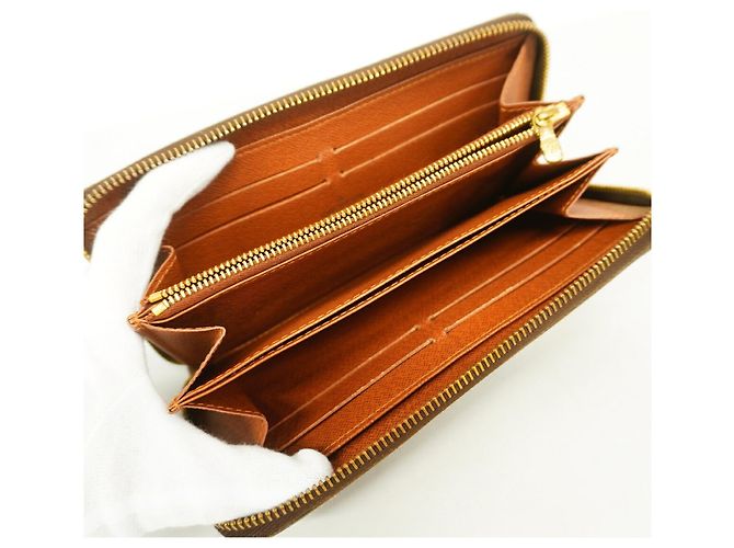Louis Vuitton Monogram Zippy Wallet Braun - Ansicht 3