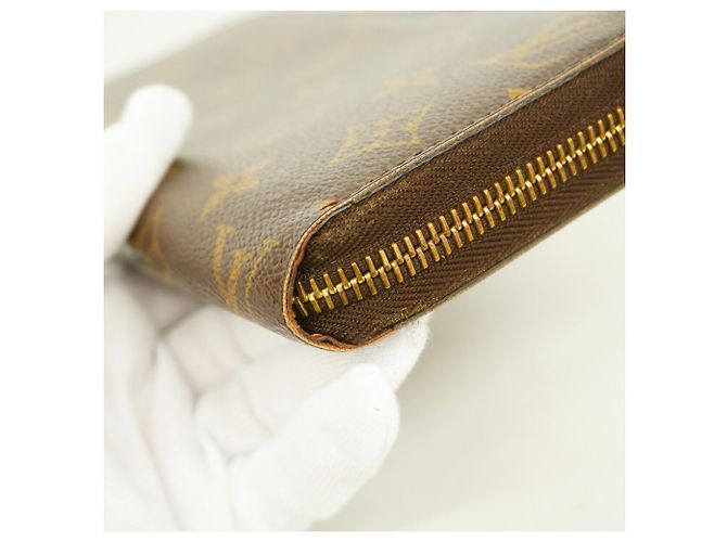 Louis Vuitton Monogram Zippy Wallet Braun - Ansicht 5