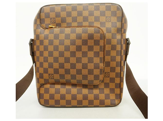 Borsa a tracolla Louis Vuitton Damier Olaf MM Damier ebene - vista 12