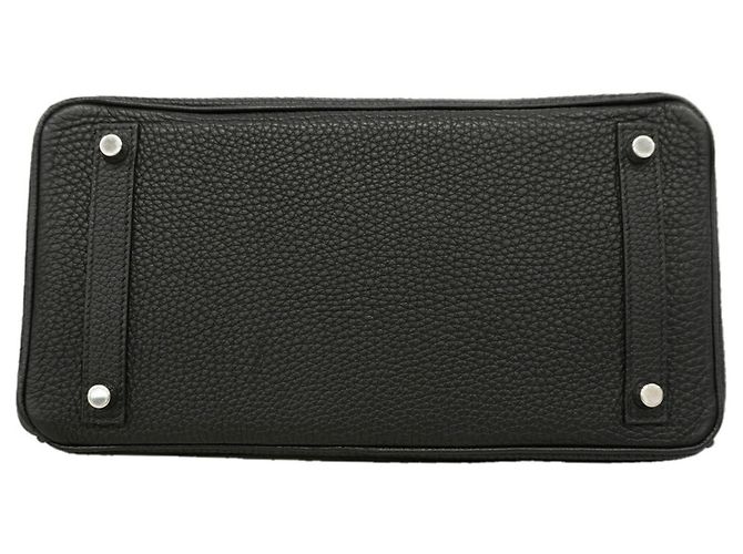 Hermès Borsa a mano Hermes Birkin 30 Nero - vista 3