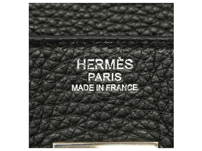 Hermès Borsa a mano Hermes Birkin 30 Nero - vista 5