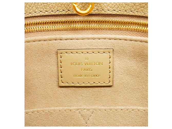 Borsa Tote Louis Vuitton Monogram Empreinte OnTheGo MM Grigio - vista 5
