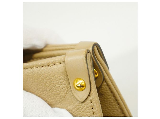 Borsa Tote Louis Vuitton Monogram Empreinte OnTheGo MM Grigio - vista 8