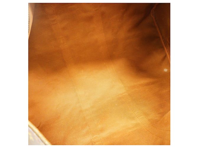Borsa Louis Vuitton Monogram Keepall Bandoulière 55 Marrone - vista 4