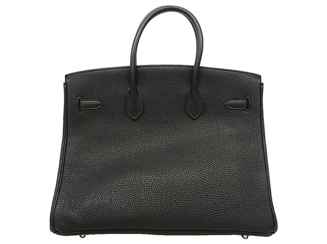 Hermès Borsa Hermes Birkin 35 in pelle Togo nera Nero - vista 10