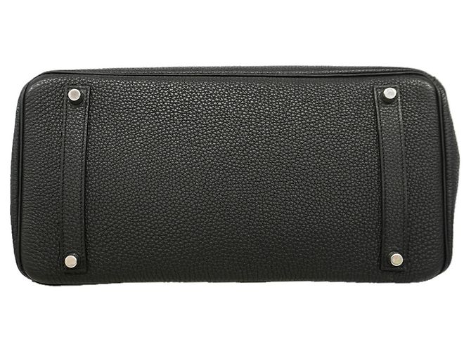 Hermès Borsa Hermes Birkin 35 in pelle Togo nera Nero - vista 3