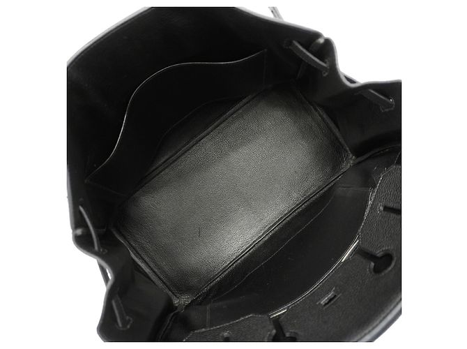 Hermès Borsa Hermes Birkin 35 in pelle Togo nera Nero - vista 4