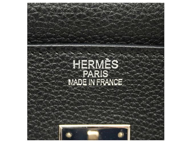 Hermès Borsa Hermes Birkin 35 in pelle Togo nera Nero - vista 5