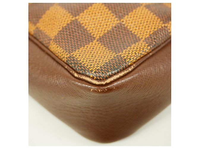 Trousse per trucchi Louis Vuitton Damier in Ebene Damier ebene - vista 7
