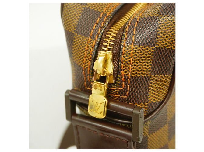 Borsa a spalla Louis Vuitton Damier Olaf PM Damier ebene - vista 8