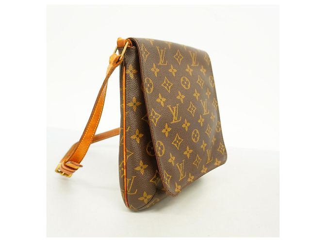 Borsa a tracolla Louis Vuitton Monogram Musette Salsa Marrone - vista 2