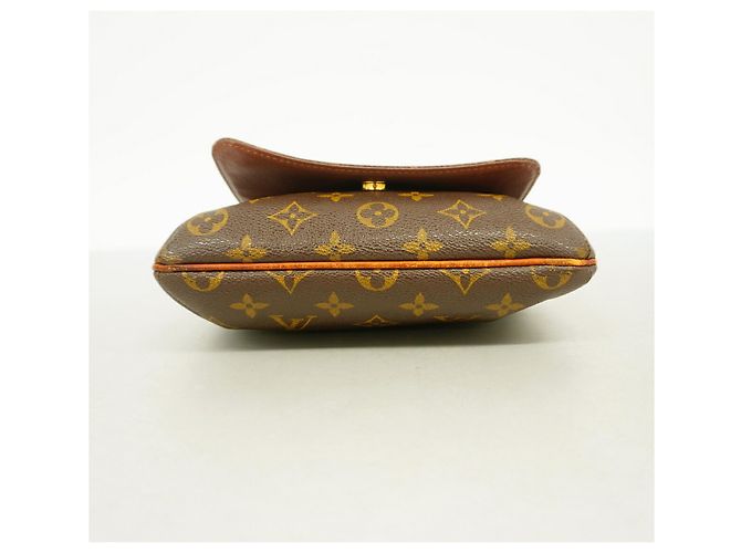 Borsa a tracolla Louis Vuitton Monogram Musette Salsa Marrone - vista 3